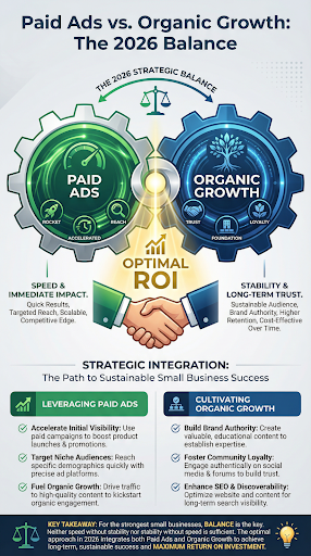 Paid Ads vs Organic Growth